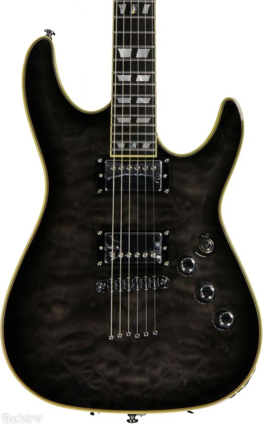 Schecter C 1 Custom   See Thru Black (C 1 Cust, See Thru Black)  