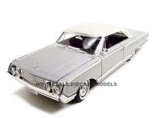 1964 MERCURY MARAUDER SILVER 118 DIECAST MODEL  