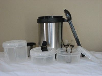 Brand New stainless steel vacuum thermal 1.5 liter lunch box/flask.