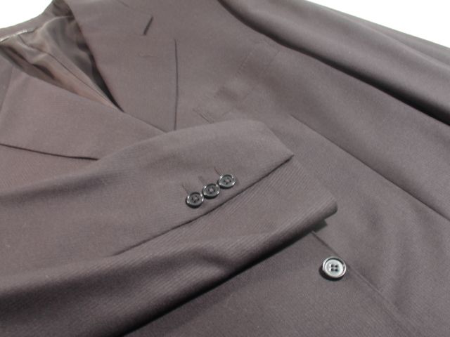Canali Blue Label Black Suit Coat 58 L / 48 L  