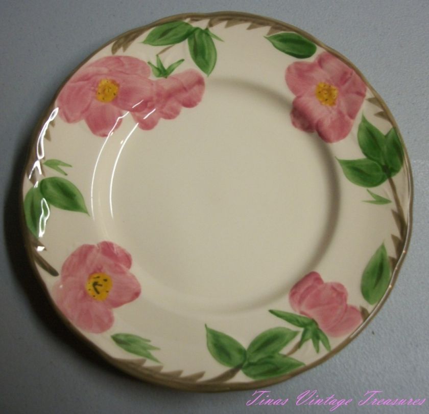 Franciscan China Salad Plate In The Desert Rose Pattern England 