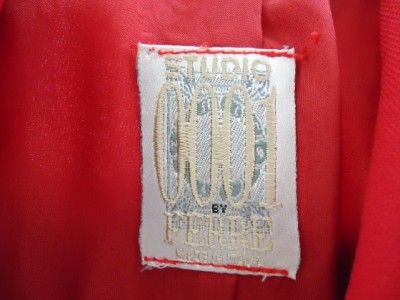 GIANFRANCO Ferre Studio 0001 Red Wool Jacket 40 6  