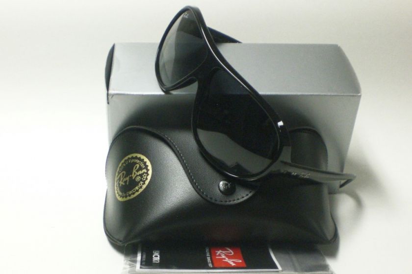 RAYBAN RB4129 RB 4129 BLACK 601/8G SUNGLASSES AUTH. 3N  