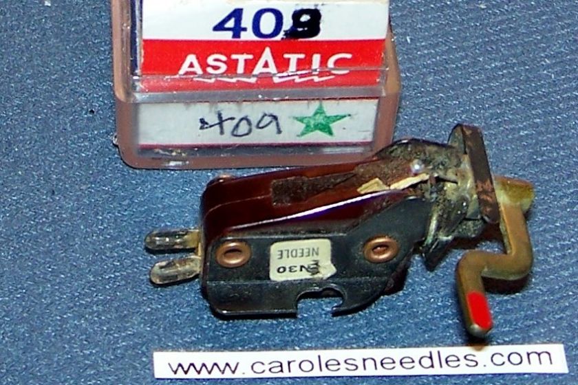 PHONOGRAPH CARTRIDGE Astatic 409 Admiral N30 sd NEEDLE  