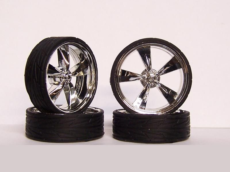 Hoppin Hydros 1/24 MONSTER 24s Wheels & Tires TORA NEW  