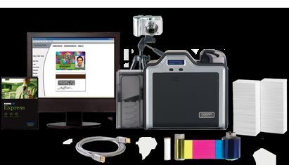 Fargo HDP5000 ID Card Printer + HDP5000 Bundle System 754563890003 