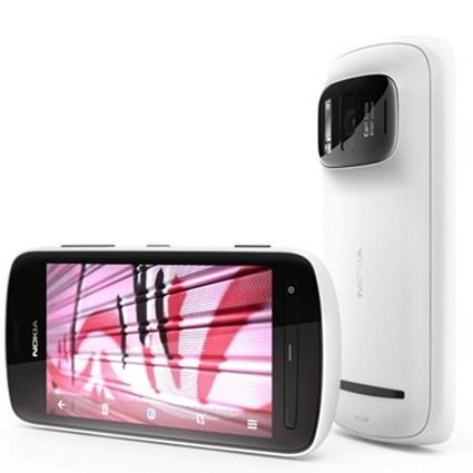   Unlocked QUAD BAND GSM CELL PHONE 41 M egapixel Camera   White