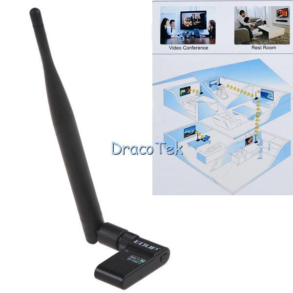 EDUP 300Mbps USB Wireless network Card wifi Adapter with Antenna EP 