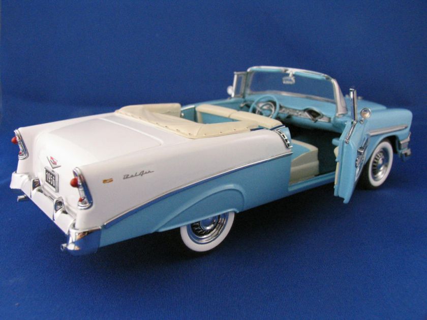 1956 Chevrolet Bel Air Convertible   Vickies Gifts LE   Franklin Mint 