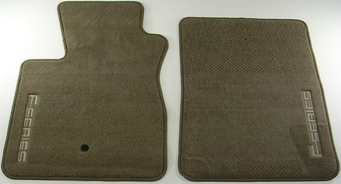 97 04 FORD F150 LOGO TAN FLOORMATS F65Z 1513086 CA  