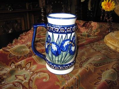 Polish Pottery Unikat Beer Mug  