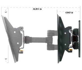 Easy Click 25 42 Flat Panel TV Wall Mount Extend Tilt  