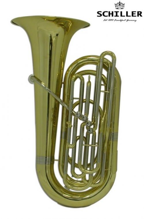 Schiller American Heritage 4 Valve Piston Lacquer Tuba  