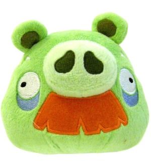 Angry Birds 16 Deluxe Plush With Sound Grandpa Pig *New*  