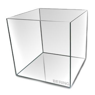 ACRYLIC AQUARIUM RIMLESS SQUARE CUBE MARINE NANO FISH TANK  