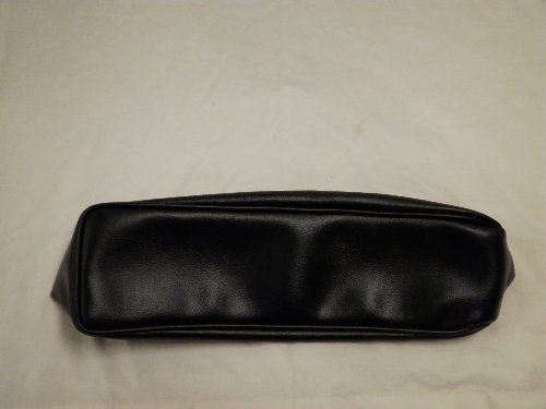 1965 1967 Corvette Center Armrest Cover Black Vinyl  