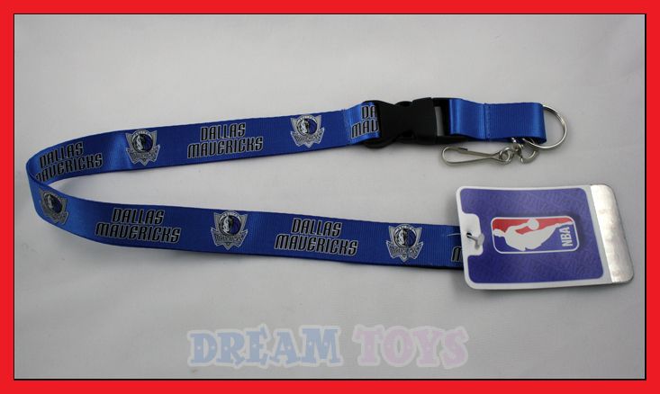 NBA Dallas Mavericks Lanyard Key Chain/ Basketball  