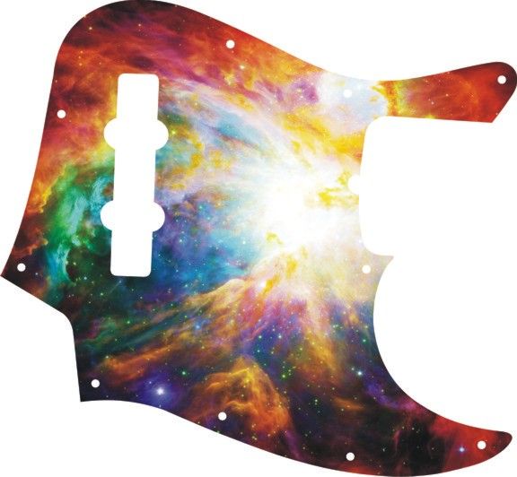 Pickguard for Fender Jazz J Bass Guitar Orion Nebula 2    