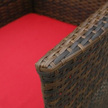 Two (2) Outdoor Wicker Armchair Patio chair  