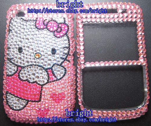 hello Kitty Bling Full Case for Blackberry Curve 8520  