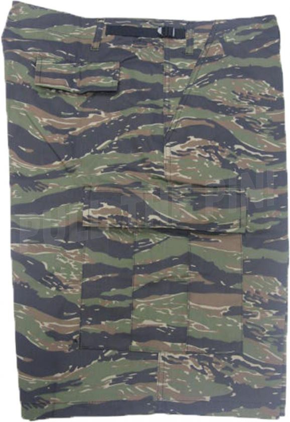 BDU CAMO MILITARY CARGO COMBAT SHORTS CAMOUFLAGE SHORT  