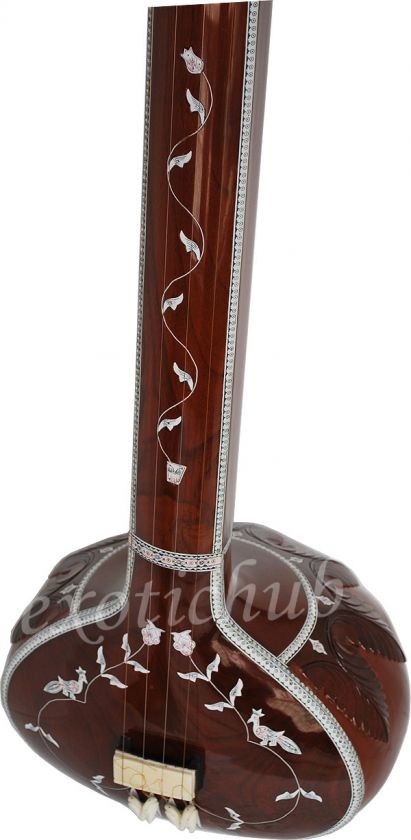 MALE TANPURA WITH FIBER BOX~HARMONIUM~SAROD~SITAR~TABLA~ESRAJ~DILRUBA 