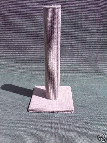 24 SISAL CAT SCRATCHING POST SAND BOUCLE  