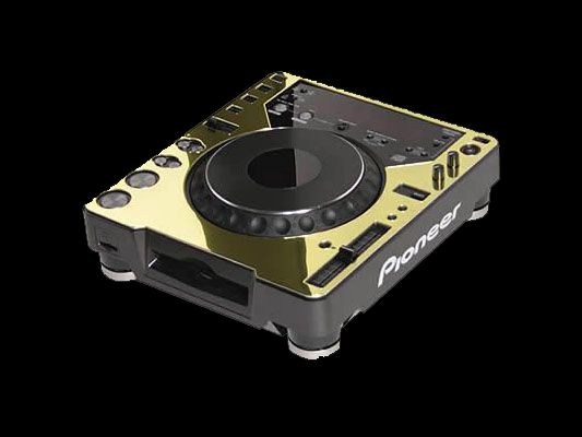 ODYSSEY AFPCDJ1000 GOLD FACEPLATE PIONEER CDJ 1000 NEW  