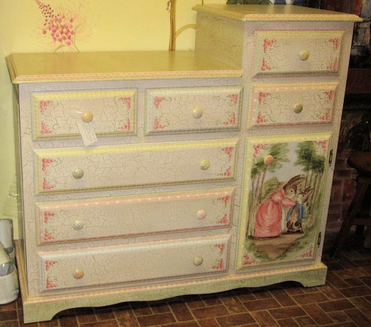   Art For Kids Enchanted Forest Changer Changing Table Dresser  