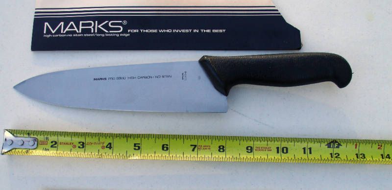 Marks Chef Cook Knife Kitchen Slicing meat beef 8  
