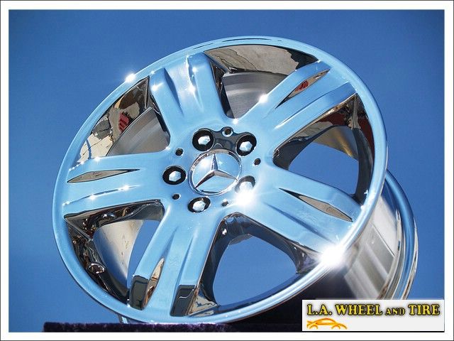 17 MERCEDES BENZ ML350 ML OEM CHROME WHEELS EXCHANGE  