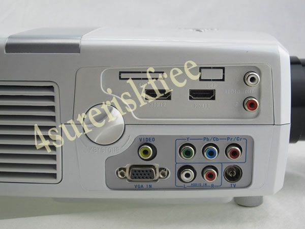 HDMI 1080P home theater LCD projector for TV game PS3  