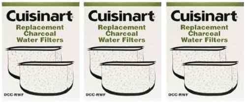 PACK CUISINART DCC RWF CHARCOAL WATER FILTER  