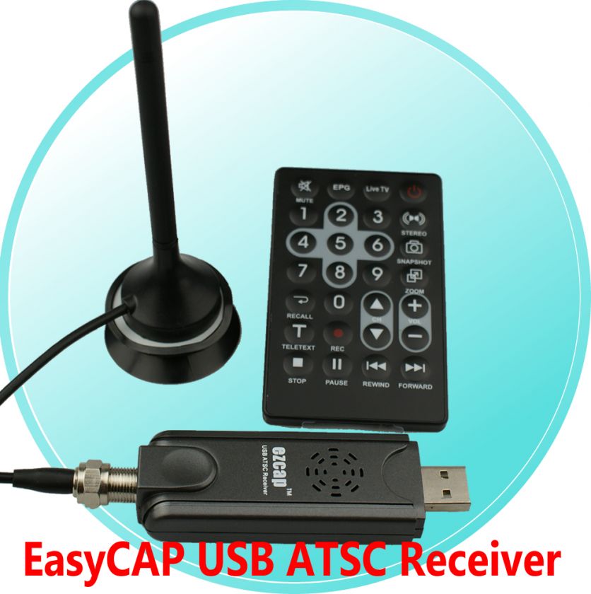 Digital TV Receiver ATSC NTSC USB Tuner For PC Computer  