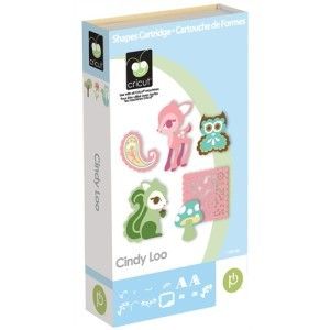 CRICUT   Cindy Loo   scrapbooking Cartridge 093573269912  