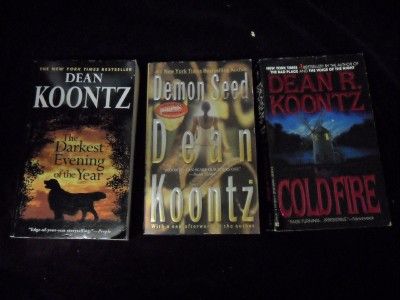 24 HORROR Paperback Book LOT ALL STEPHEN KING & DEAN KOONTZ  