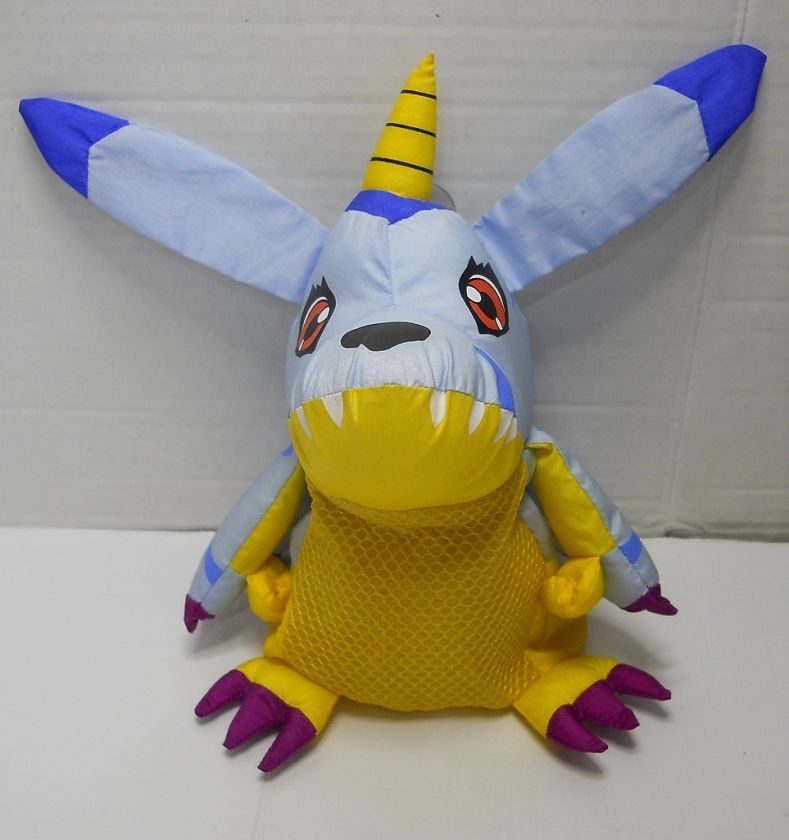 Digimon Digital Monsters Gabumon plush 8 1/2 2000 Toel unusual  