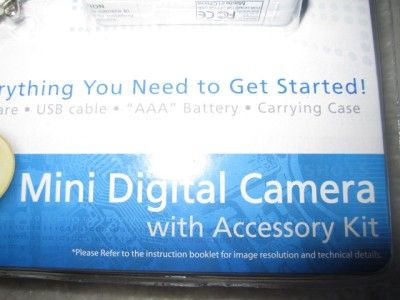 New Vivitar 3 in 1 Mini Digital Camera + Accessories  