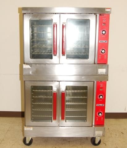 Used Vulcan Double Stack Electric Convection Oven, Model VC4ED