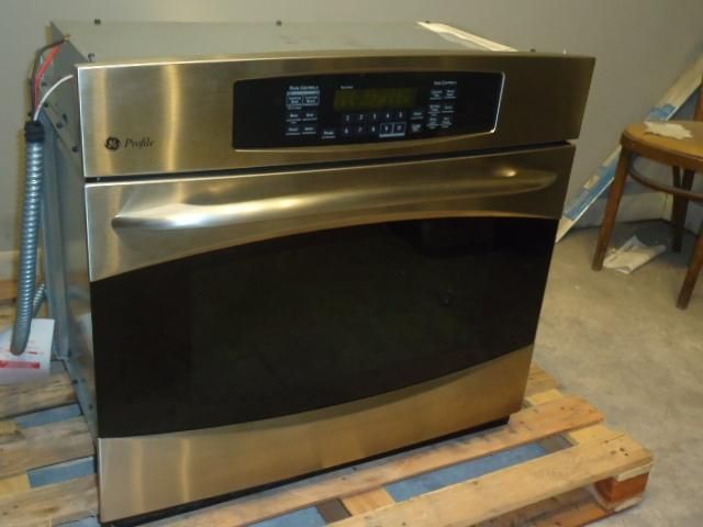 GE PROFILE 30 SINGLE ELECTRIC WALL OVEN PT916SRSS 3  