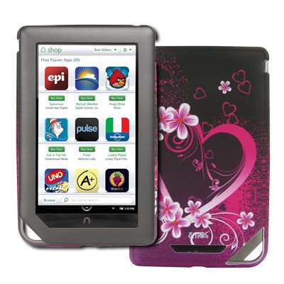 EMPIRE Hearts Hard Stealth Case Cover for  Nook Color 