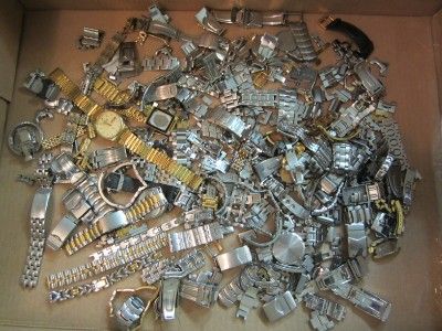 Citizen Seiko Bulova ESQ Watch Parts Lot 6 1/2 Pounds  