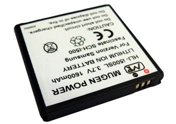 Mugen Power Extended Battery 1600mAh for Verizon Samsung Fascinate 