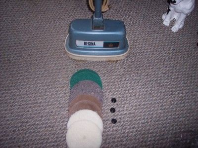 REGINA FLOOR SCRUBER/FLOOR POLISHER/WITH PADS  