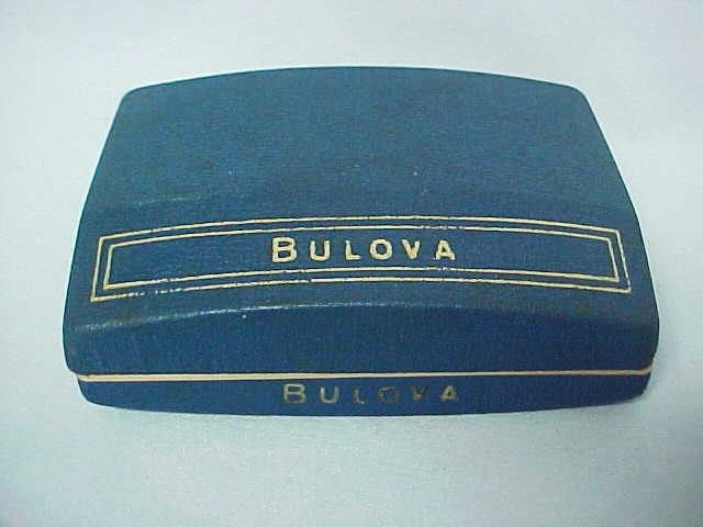 Box for 1960s Bulova Accutron M5 Solid 14K Gold Wrist Watch Mens 