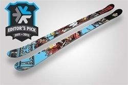 Majesty Comic Twin Tip Freestyle Ski 169cm 2012  