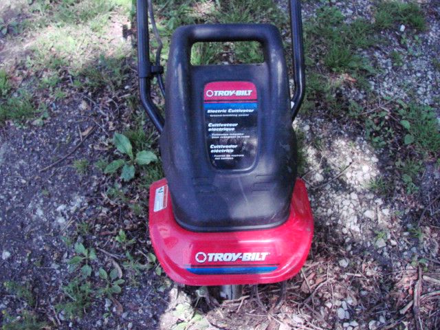 Troy Bilt Electric Cultivator 9 Garden Yard Tool Flower Vegetable 