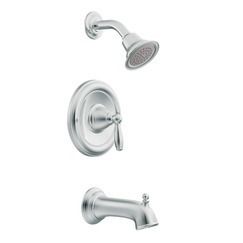   T2153+2520 Brantford Chrome Posi Temp Tub/Shower Trim + Valve  