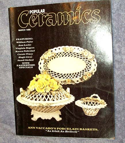 POPULAR CERAMICS Magazine 1984 1991, Select Your Issues  