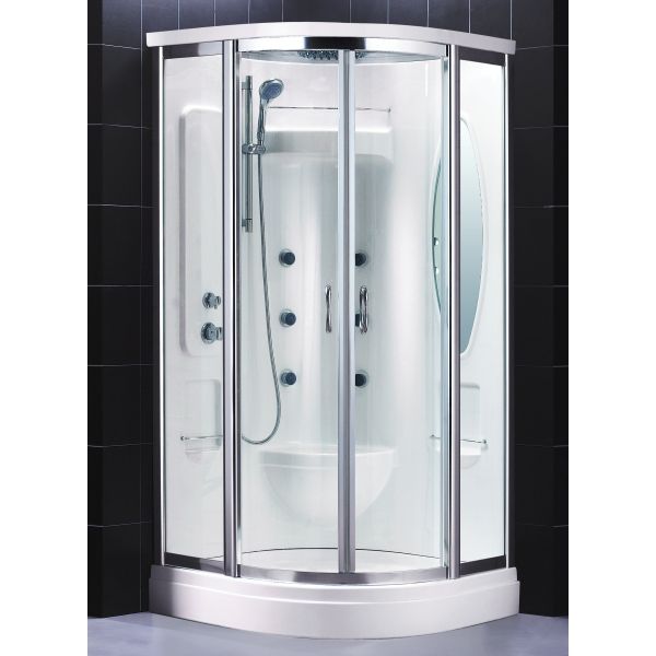 DreamLine SHJC 1238386 01 Atlantica Jetted & Steam Shower 815324013618 